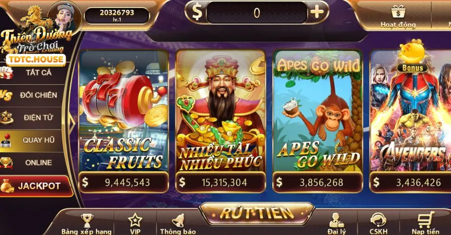 Slot game Bet188 với cơ hội nổ hũ lớn