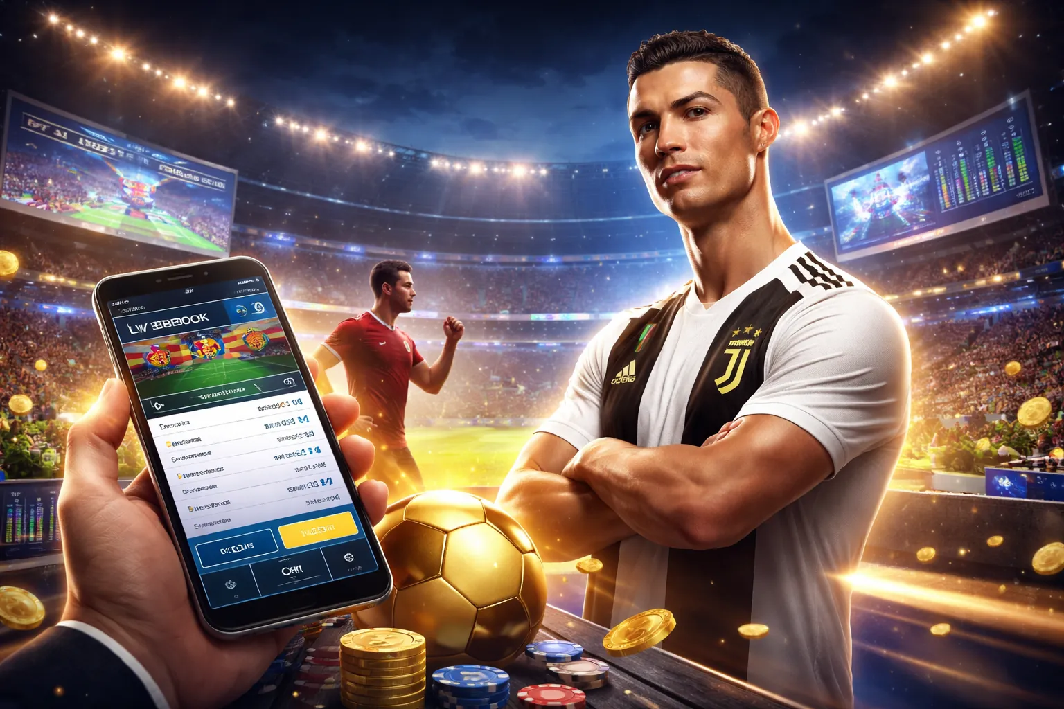 Hình ảnh tổng quan về chiến lược cá cược thể thao Bet188