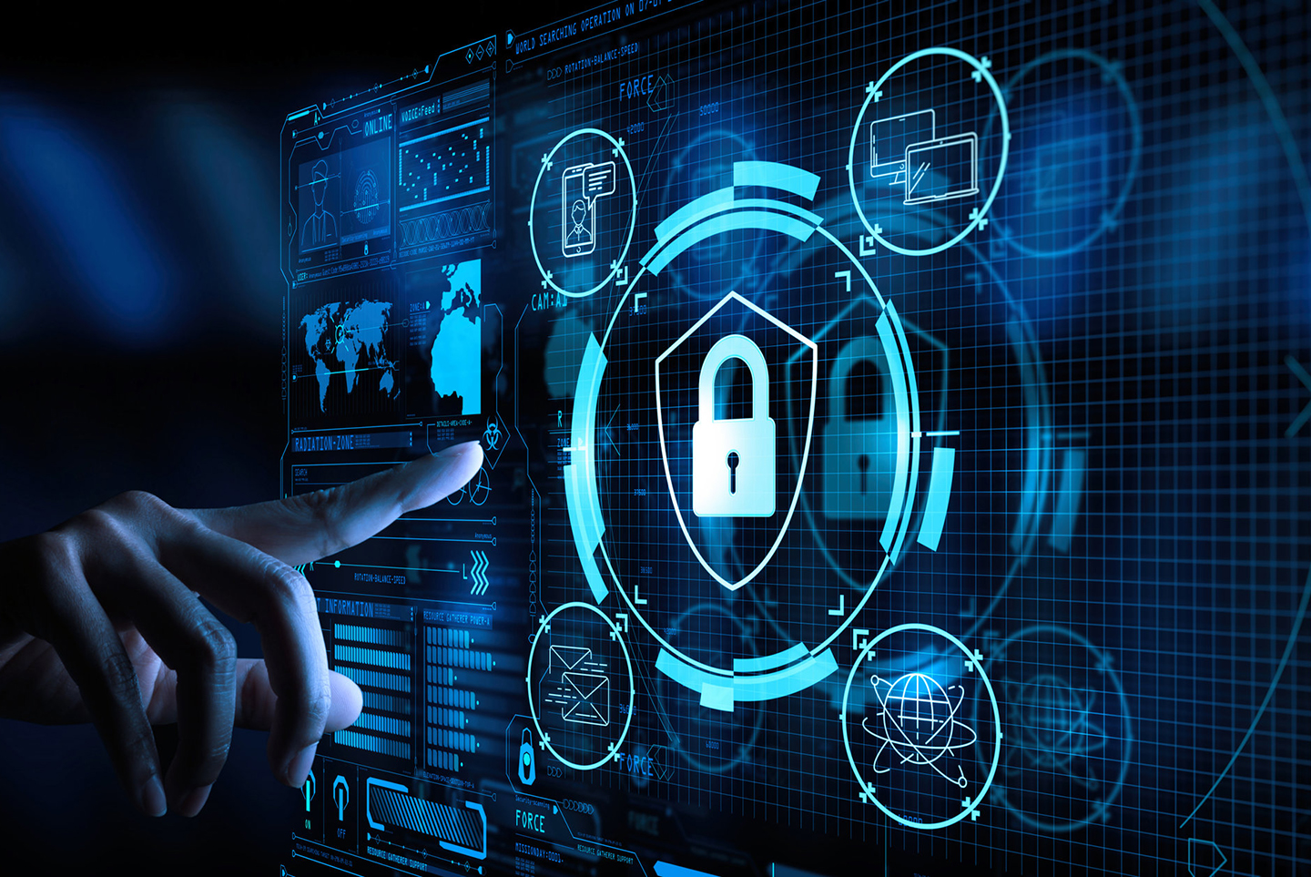 Biểu tượng bảo mật và quyền riêng tư.